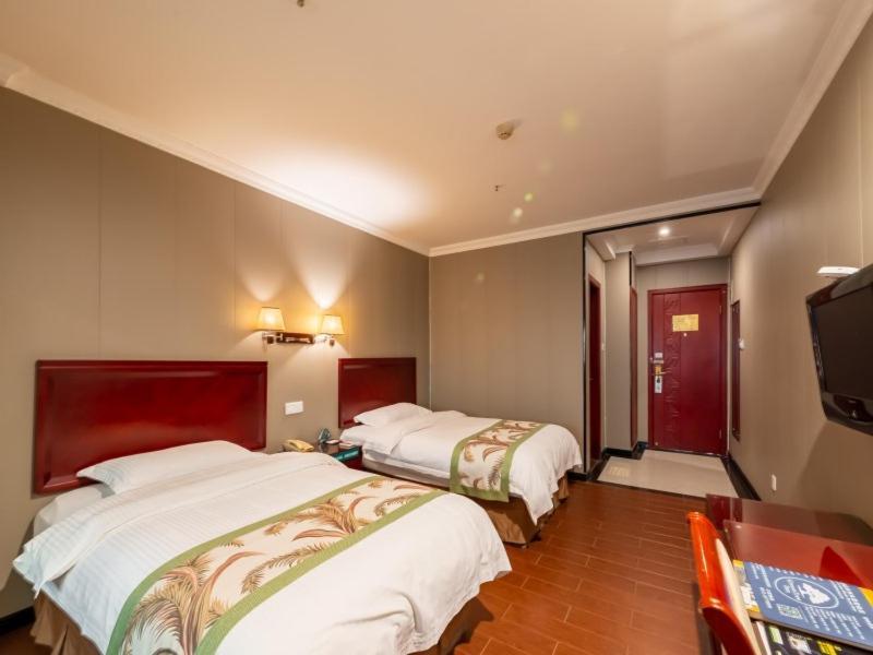 Greentree Inn Jiangsu Suzhou Mudu Ancient Street Express Hotel מראה חיצוני תמונה