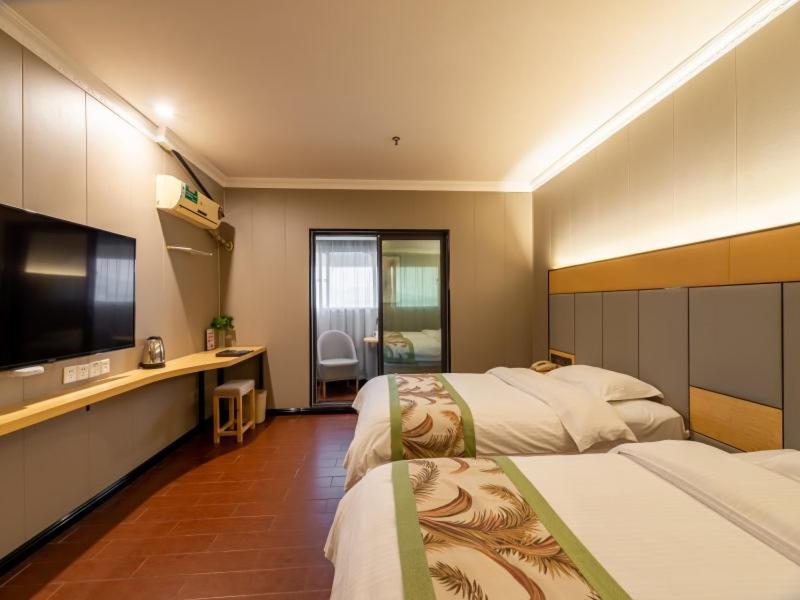 Greentree Inn Jiangsu Suzhou Mudu Ancient Street Express Hotel מראה חיצוני תמונה