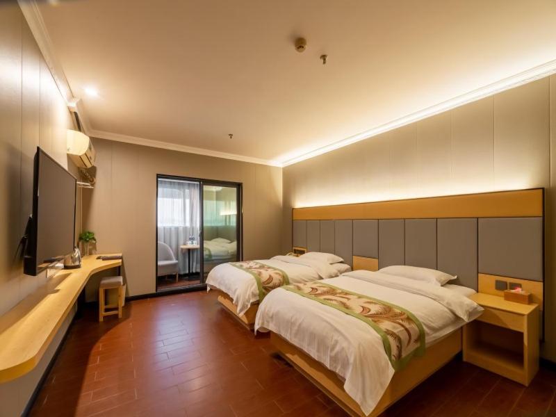 Greentree Inn Jiangsu Suzhou Mudu Ancient Street Express Hotel מראה חיצוני תמונה